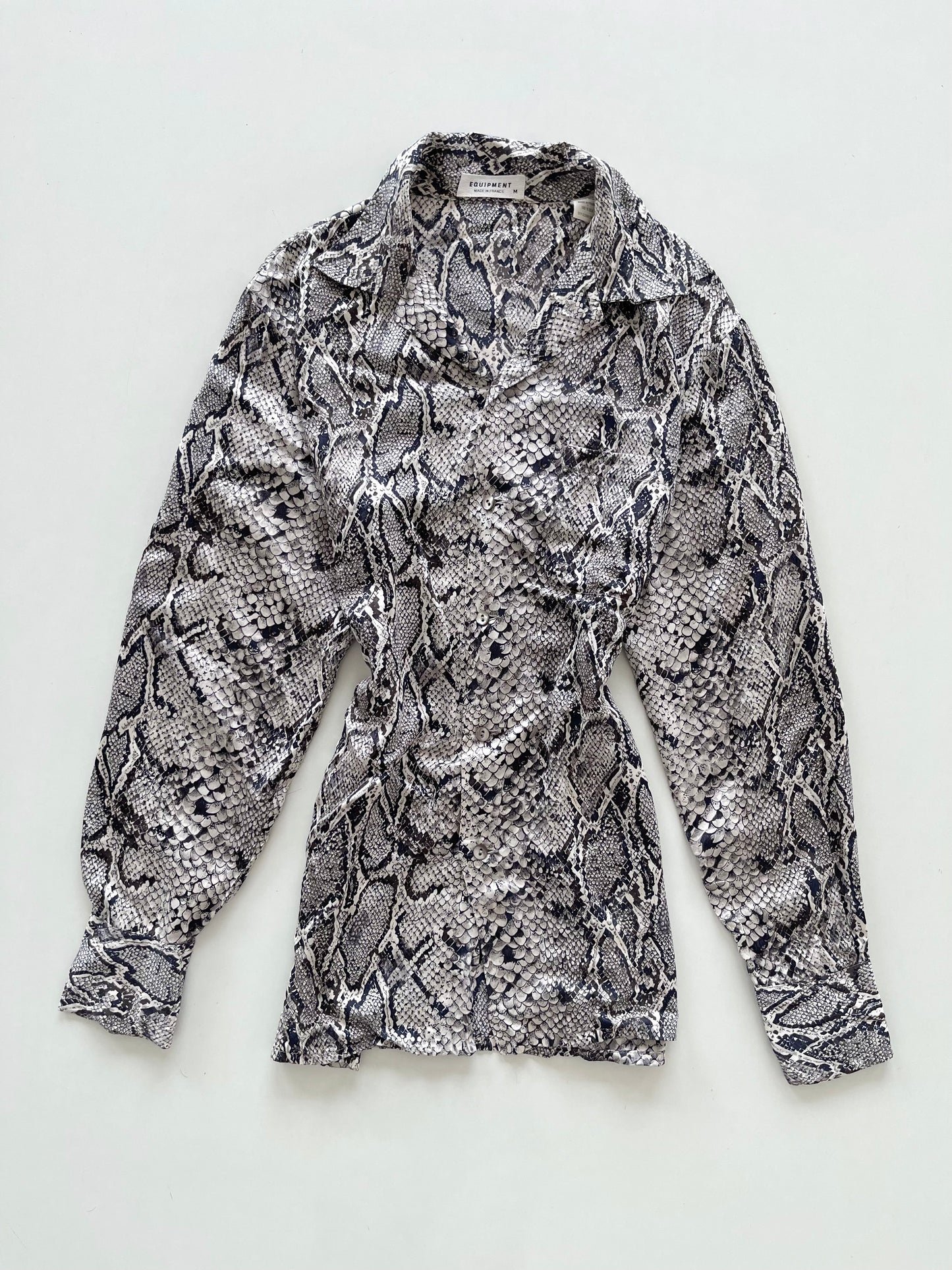 Equipment 100% Silk Shirt-Bust 40
