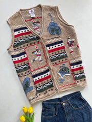 Nut Cracker Sweater Vest-Bust 48