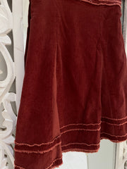 Corduroy Skirt-Waist 28