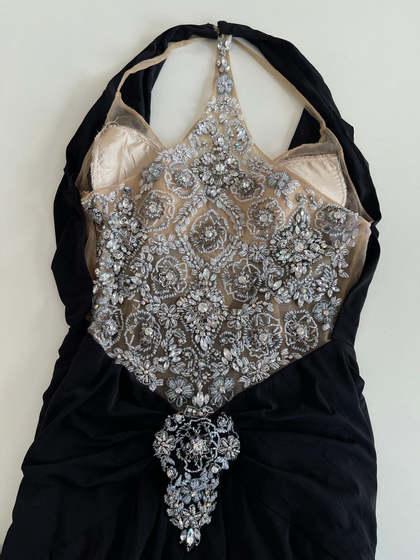 Vintage Embroidered Dress-Bust 34