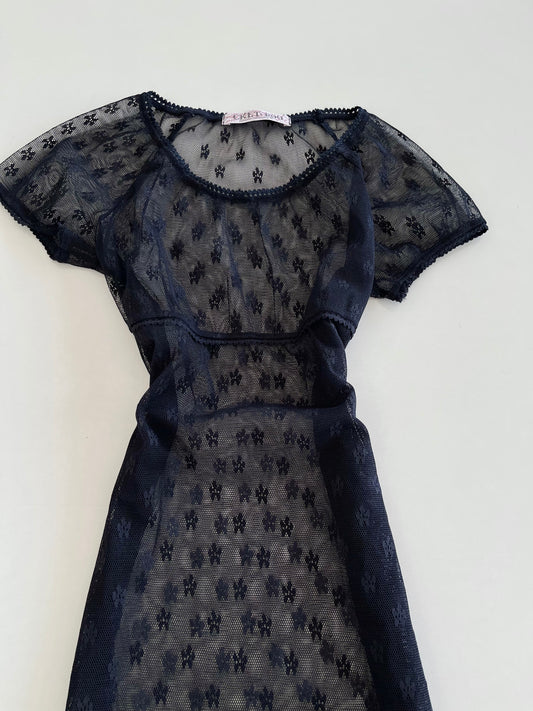 Cket Roo Sheer Dress-Bust 32