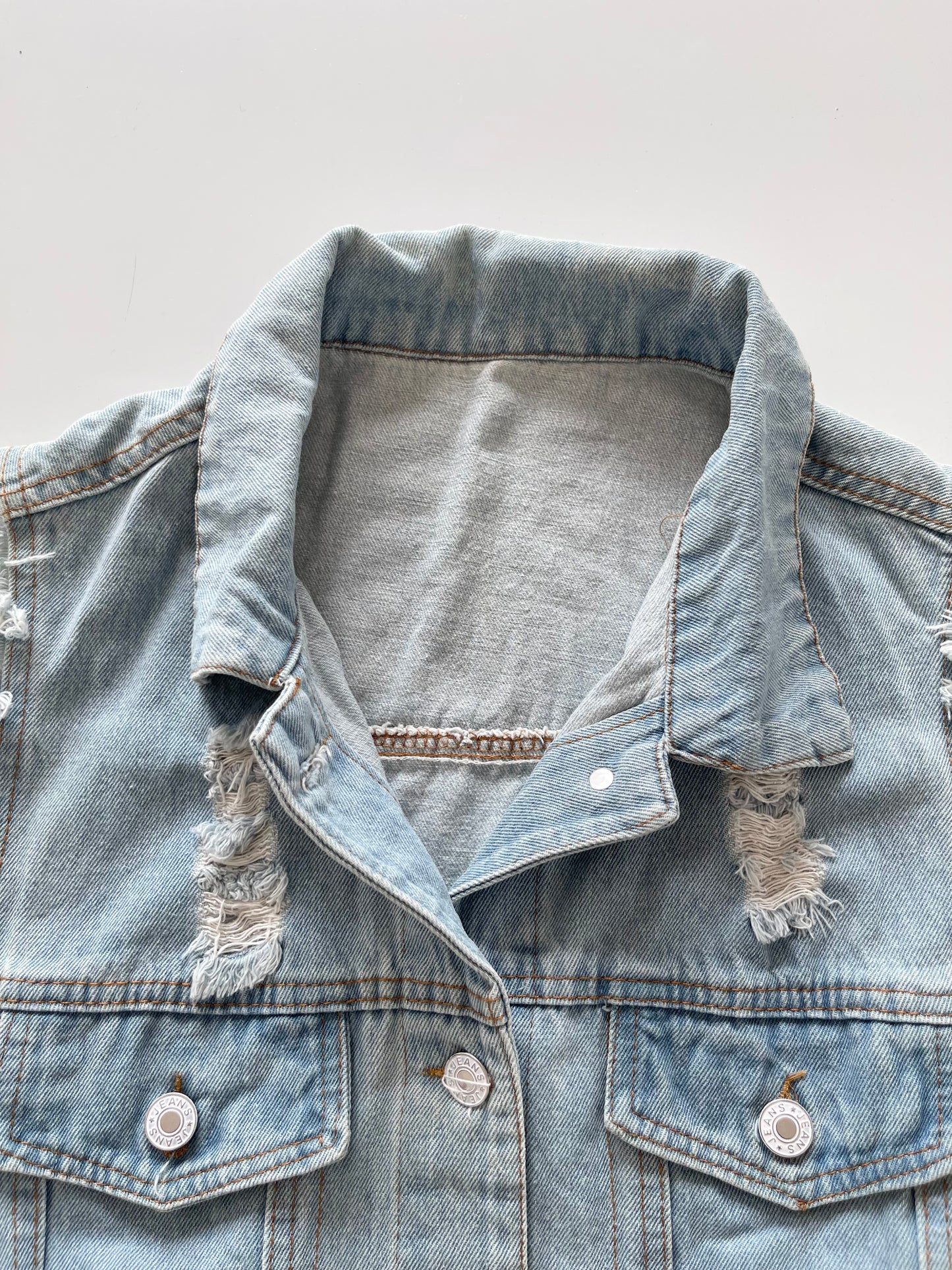 Denim Jacket-Bust 40