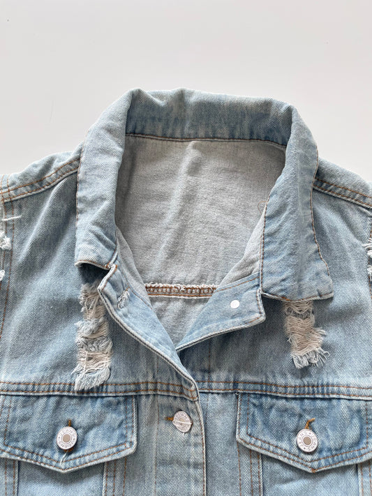 Denim Jacket-Bust 40