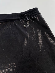 Black Sequin Skirt-Waist 34 to 36