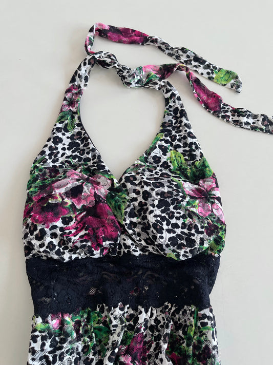 Kiwi Halter Neck Top-Bust 34