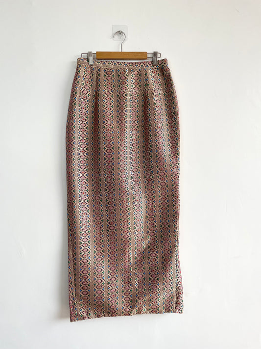 Satin Jacquard Skirt-Waist 28