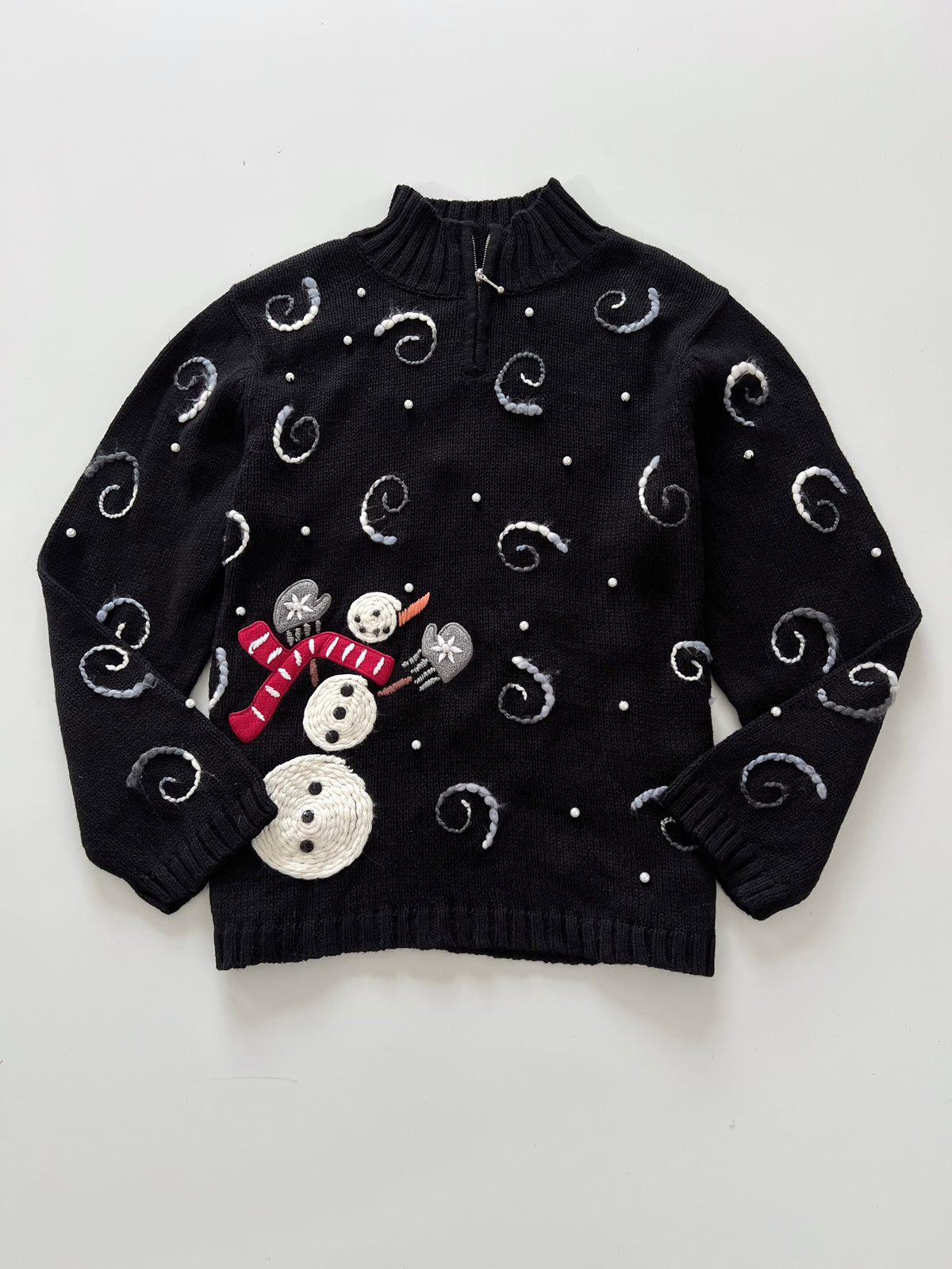 Mandal Bay Christmas Zip Up Sweater-Bust 46