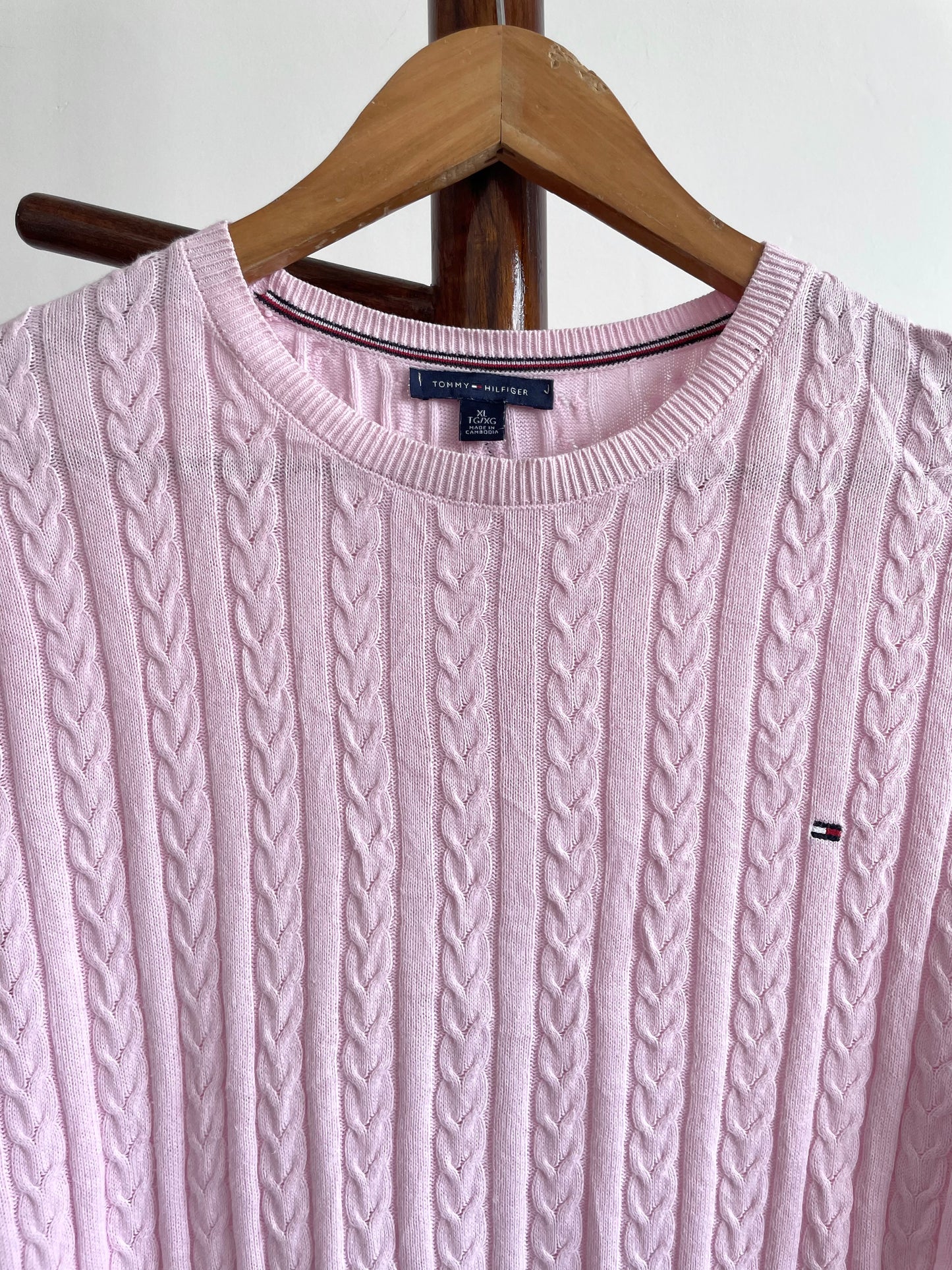 Tommy Hilfiger 100% Cotton Vintage Sweater-Chest 42