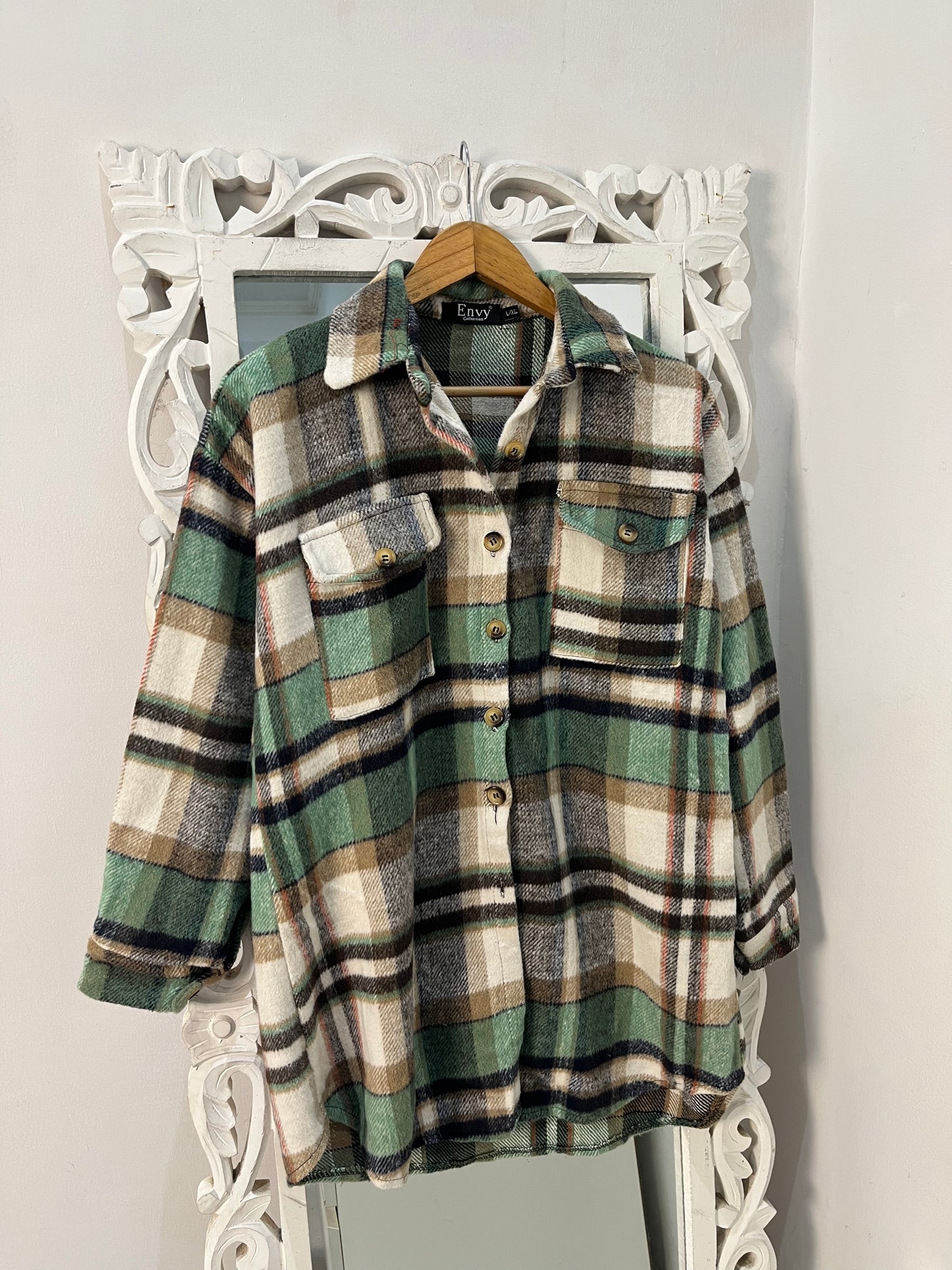 Envy Super Thick Shacket-Chest 42
