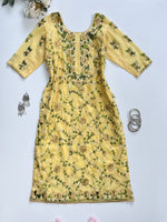 Load image into Gallery viewer, Heavily Embroidered Kurti-Bust 42
