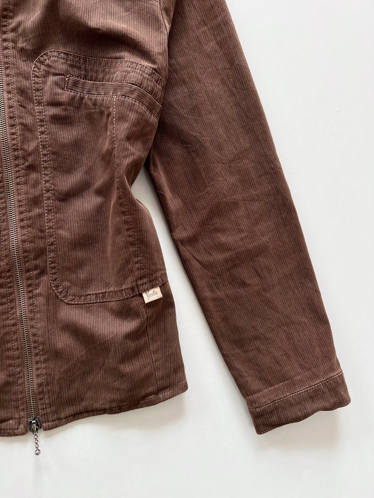 Vanilia Vintage Zip Up Jacket-Bust 38