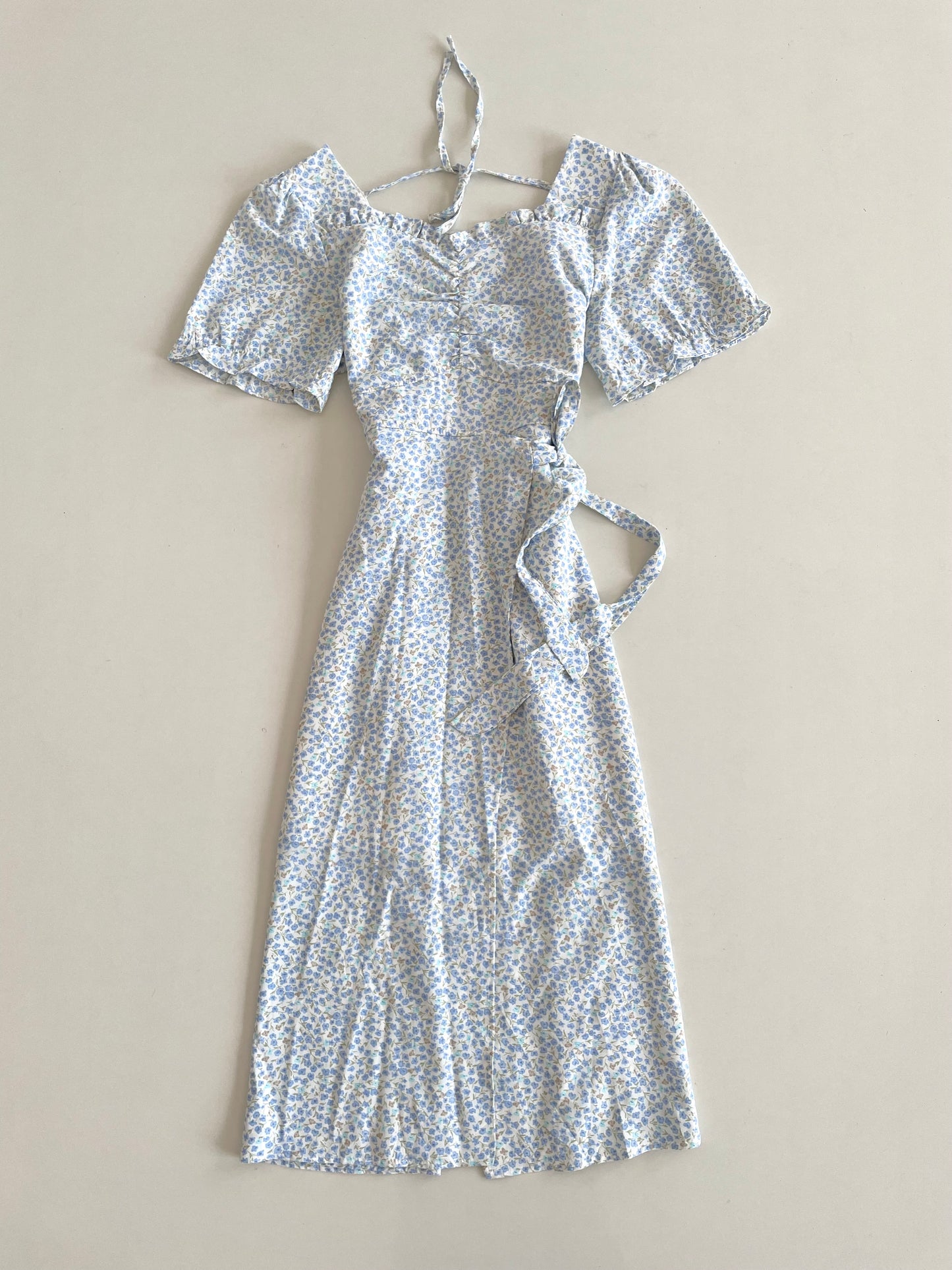 Sweetheart Neck Dress-Bust 34