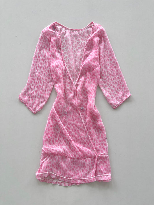 Just Cavalli Sheer Dress-Bust 38