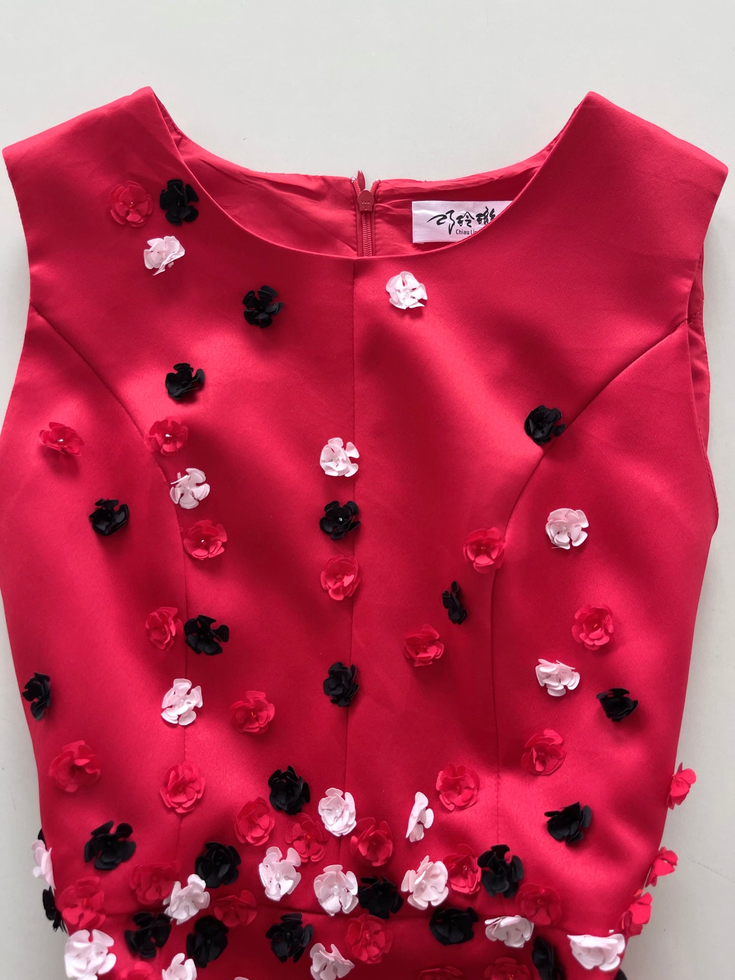 Chiau Ling Lung Vintage Dress-Bust 36