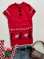 Soft Sweater Vest-Bust 34 to 38