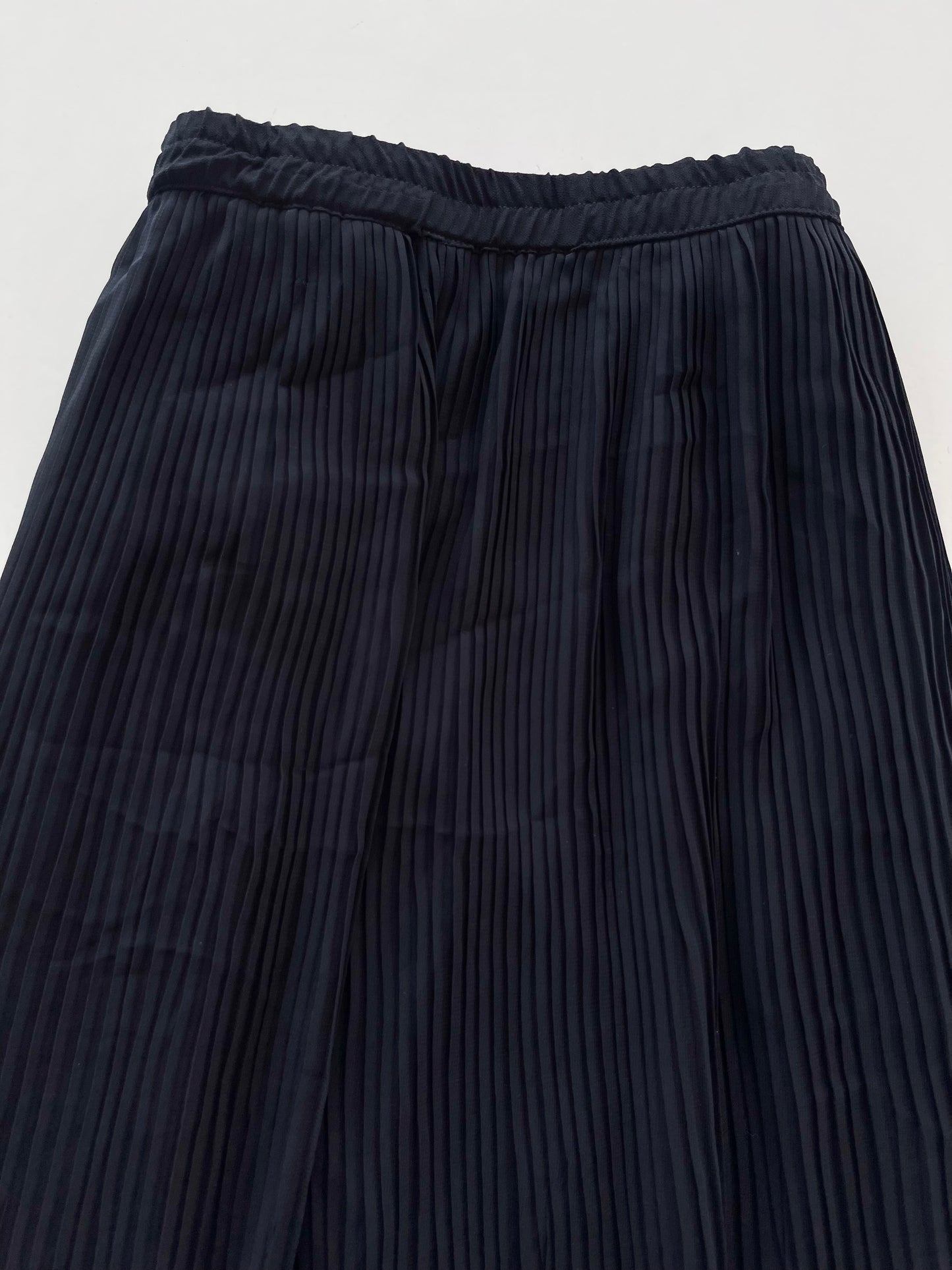 Pleated Black Skirt-Waist  32 to 34