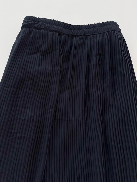 Pleated Black Skirt-Waist  32 to 34