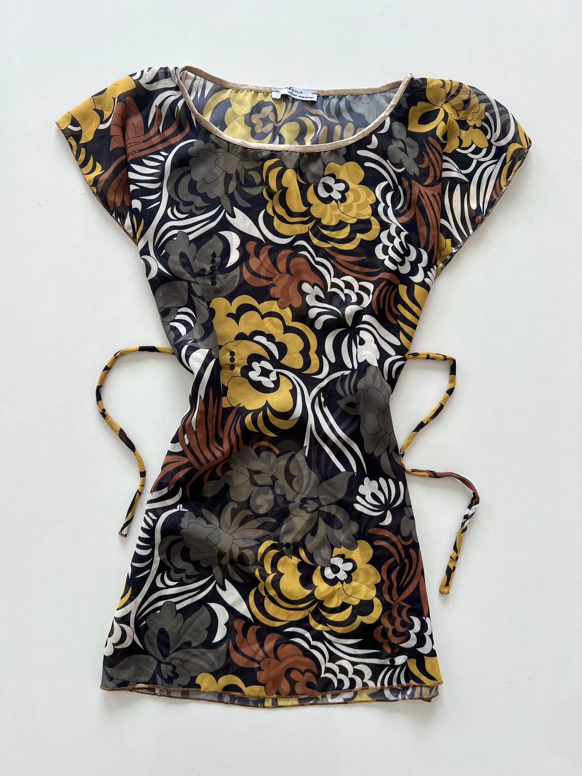 Plazaitalia Sheer Top-Bust 38