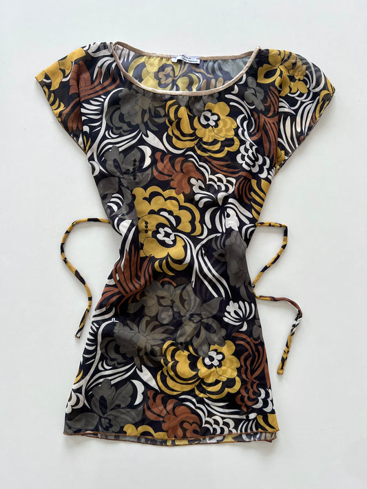 Plazaitalia Sheer Top-Bust 38