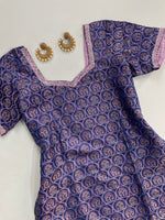 Load image into Gallery viewer, Satin Jacquard Kurti-Bust 40
