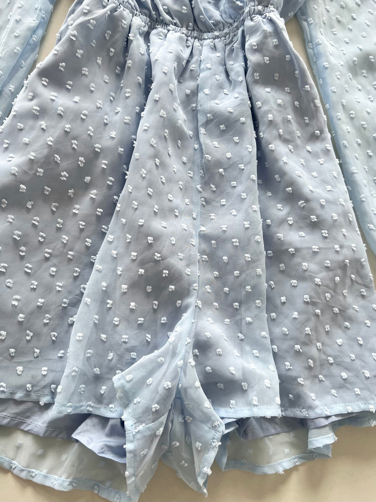 Baby Blue Romper-Bust 36