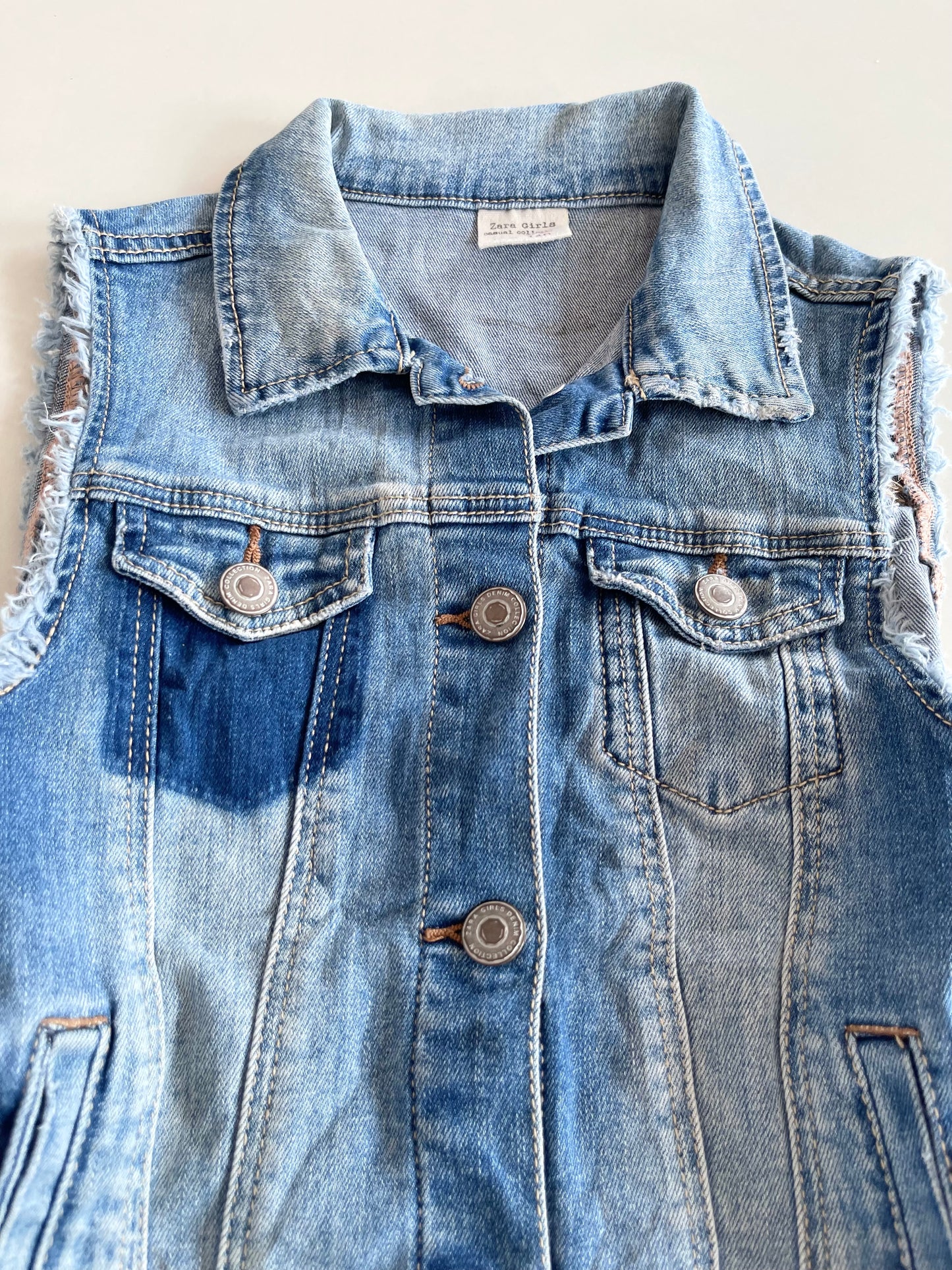 Zara Girls Denim Jacket-Bust 26