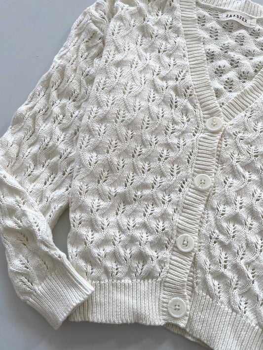 Zaastex Solid Soft Cardigan Sweater-Bust 36
