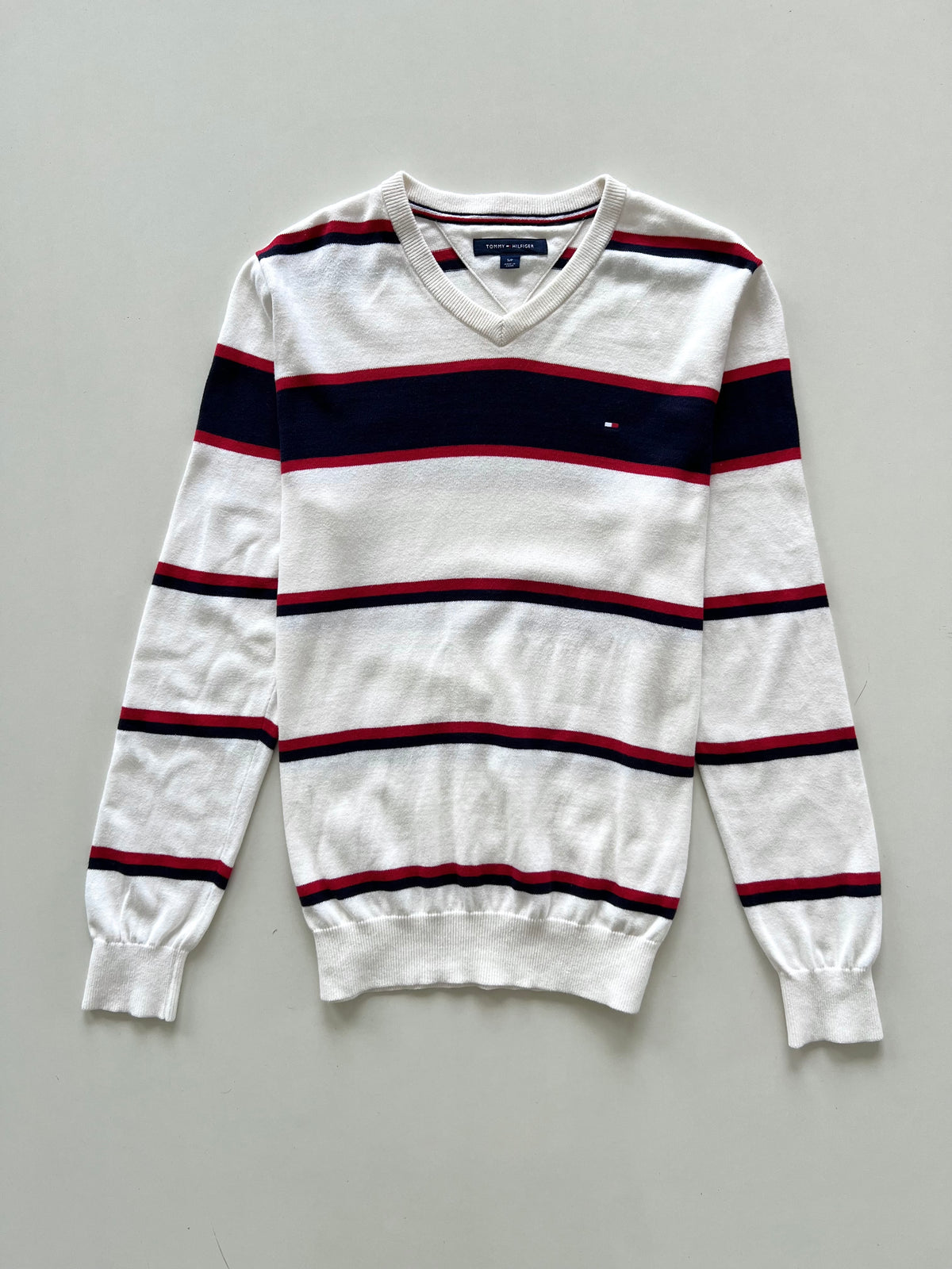 Tommy Hilfiger 100% Cotton Vintage Sweater-Bust 40