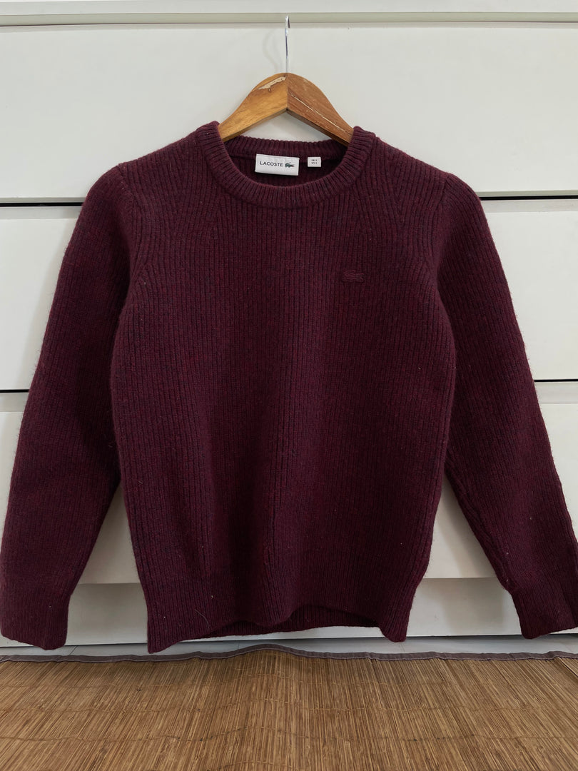 Lacoste 100% Wool Vintage Sweater-Chest 32