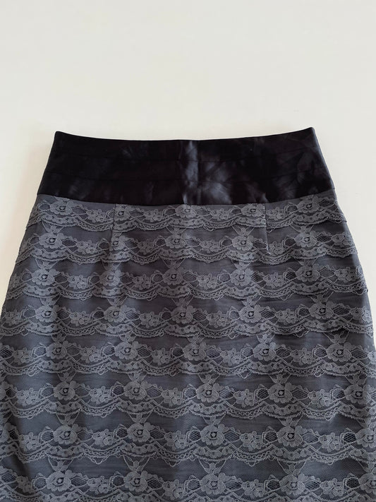 H&m Lace Skirt-Waist 28