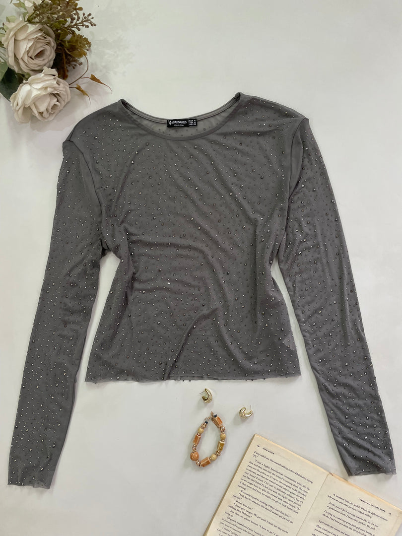 Stradivarius Sheer Top-Bust 40 to 42