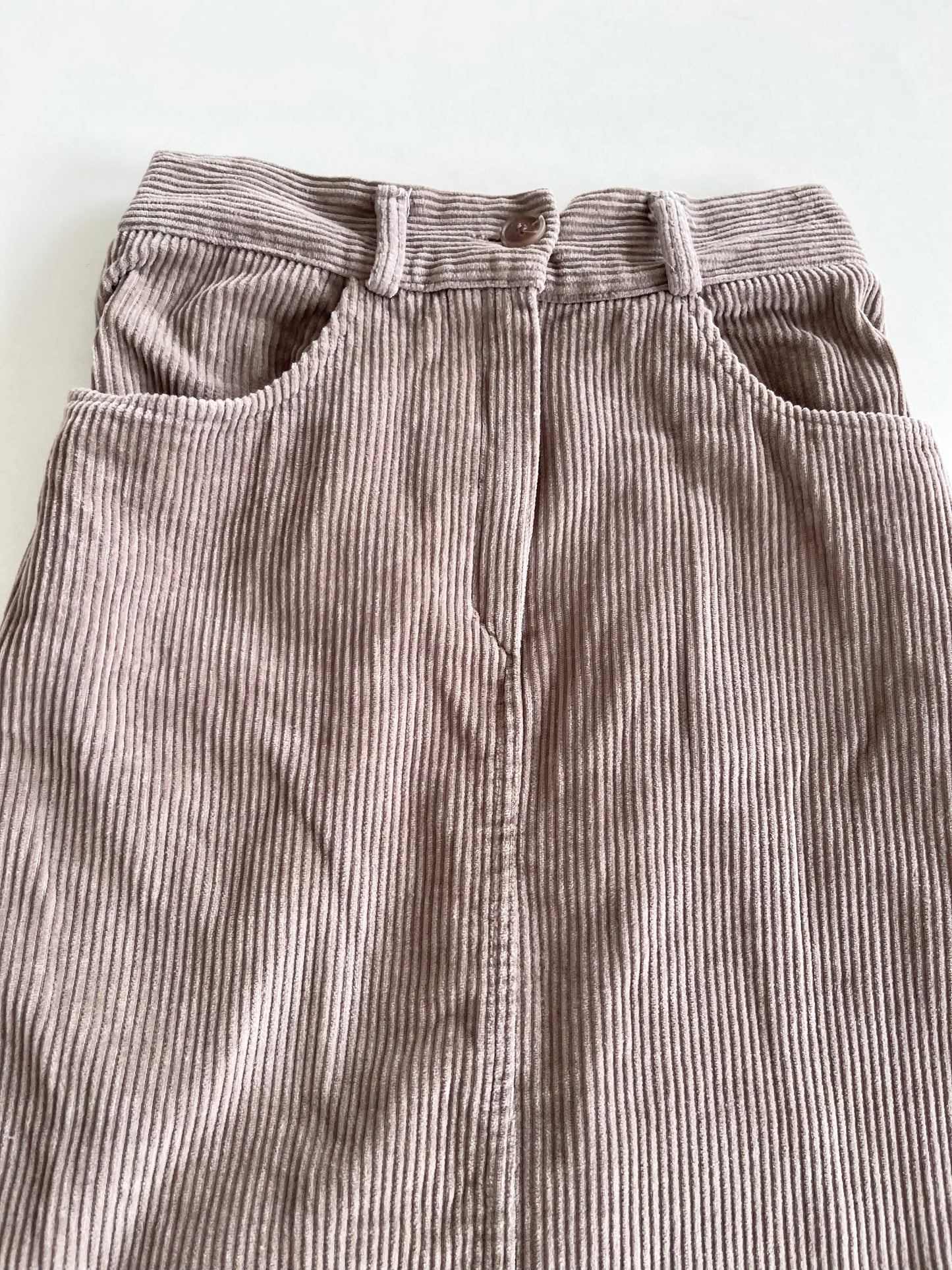 Corduroy Vintage Skirt-Waist 26 to 30