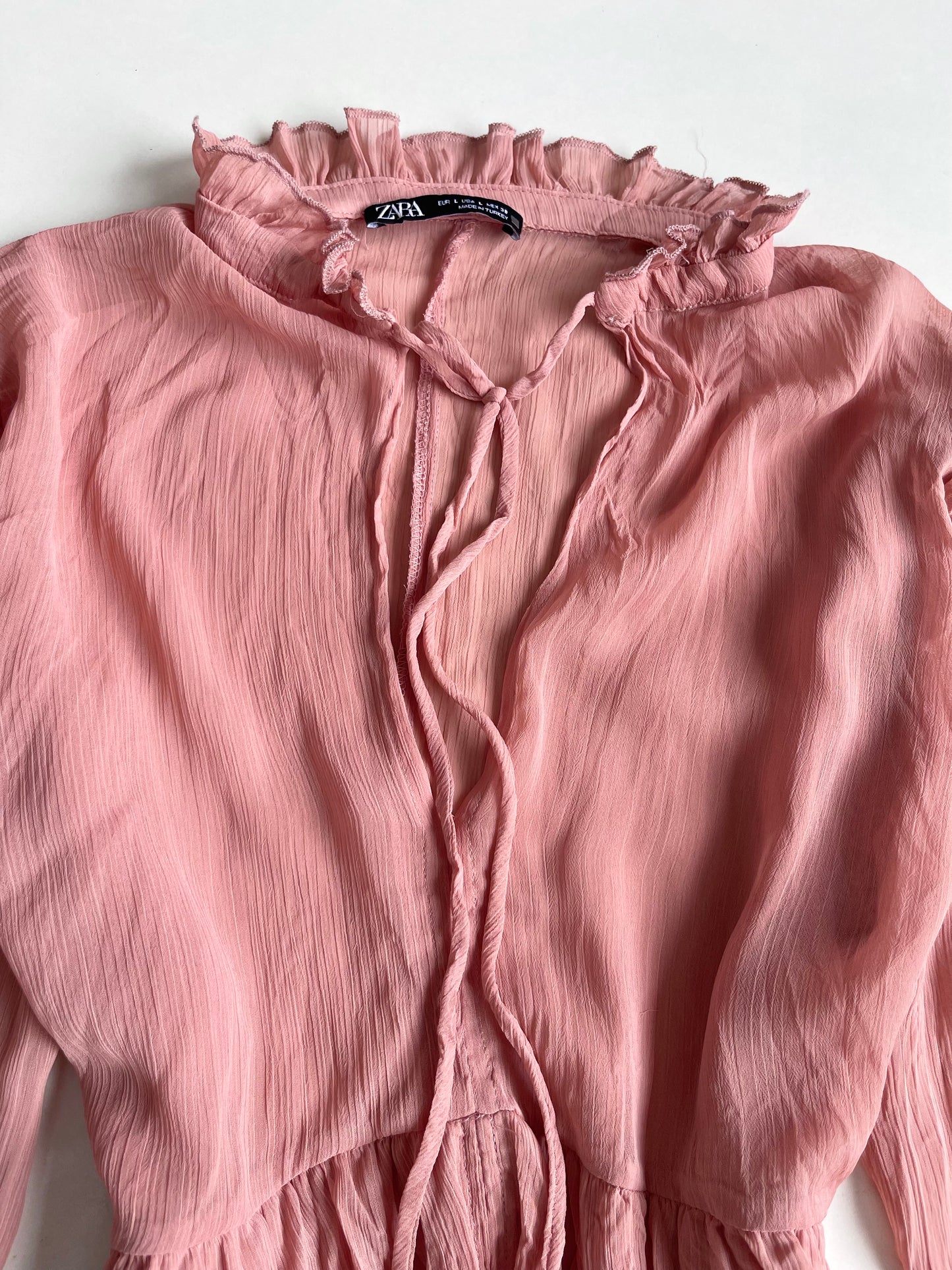 Zara Sheer Top-Bust 42