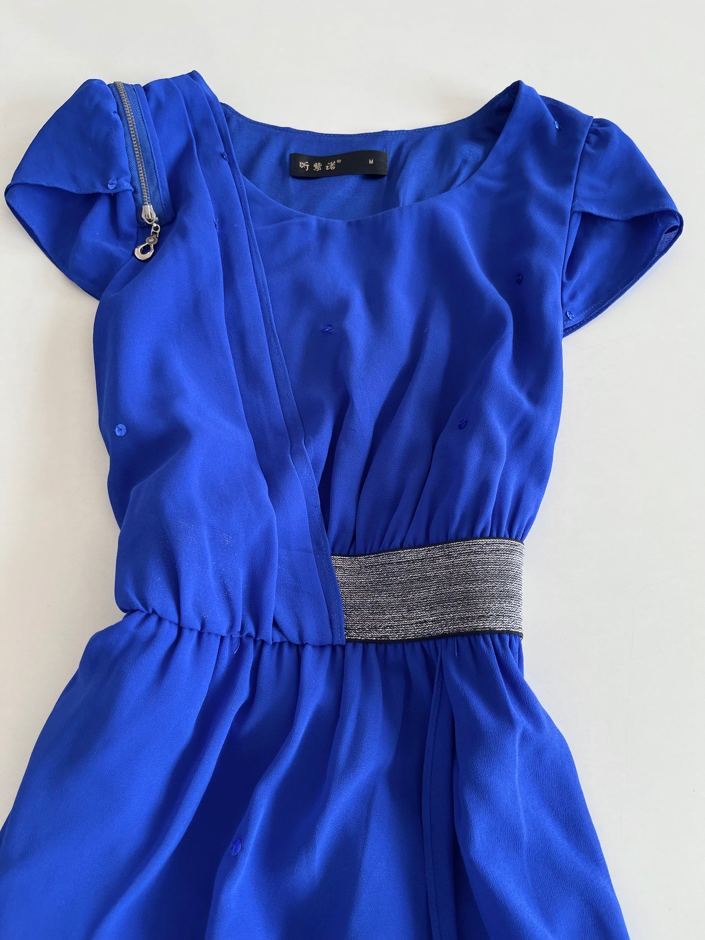 Blue Dress-Bust 38