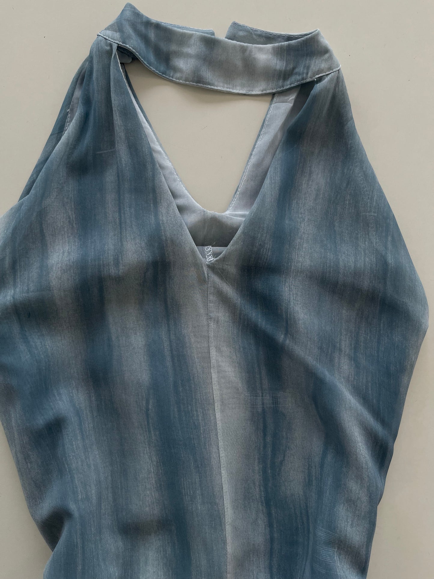 Ocean Shades Vintage Dress-Bust 38