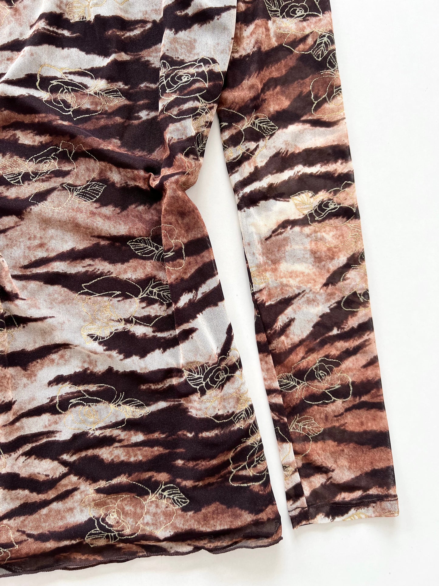 Y2k Printed Top-Bust 36 to 38