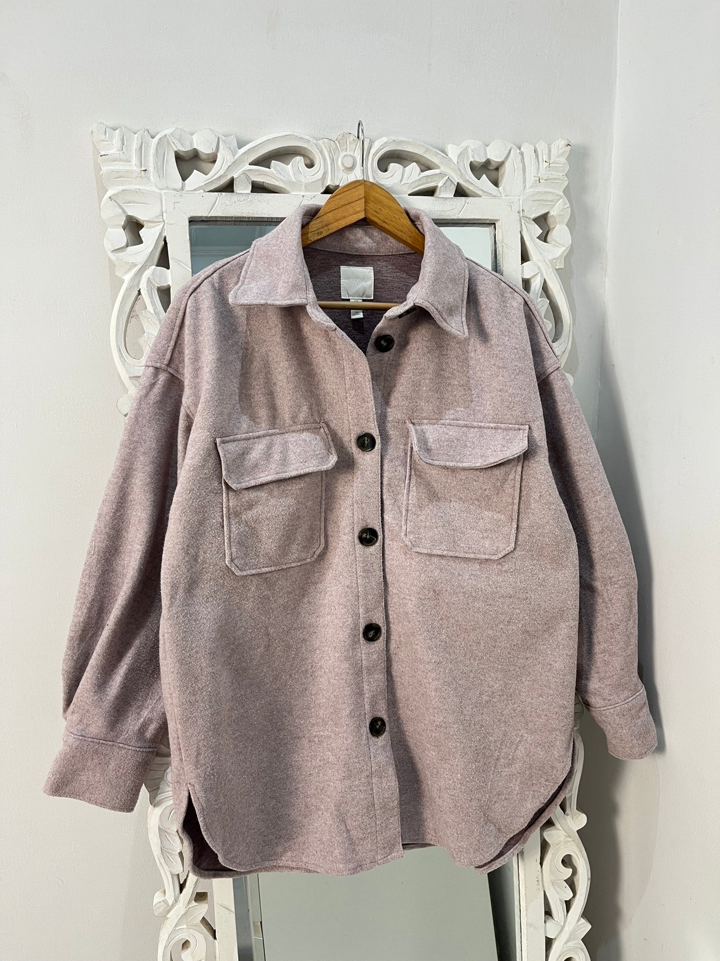 H&M Super Thick Shacket-Chest 44