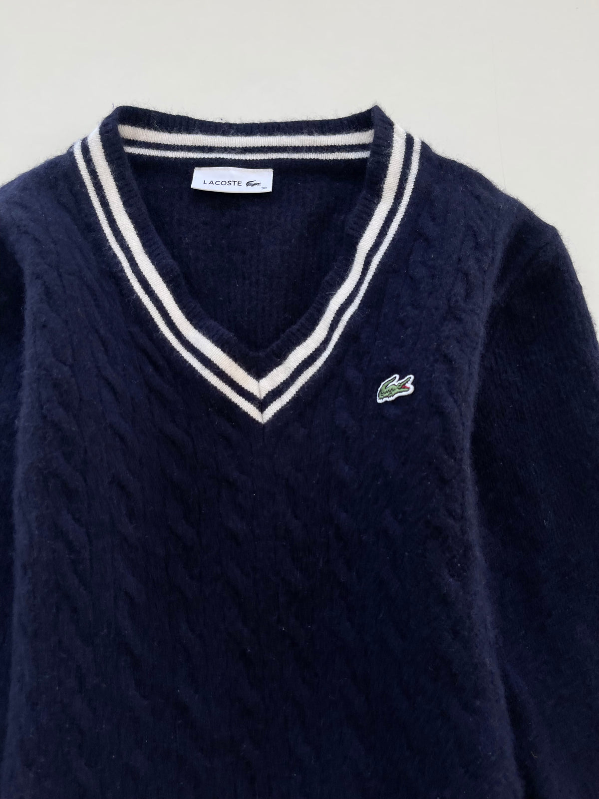 Lacoste Vintage 60%Wool Dress-Bust 30 to 32