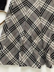 Vintage Warm Tweed Skirt-Waist 30