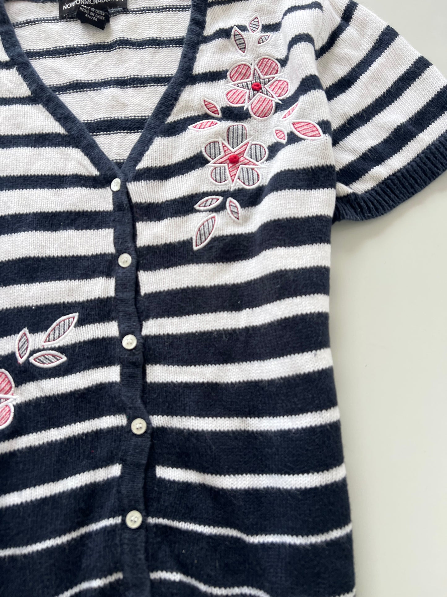 Nortonmcnaughton Embroidered Sweater-Bust 40