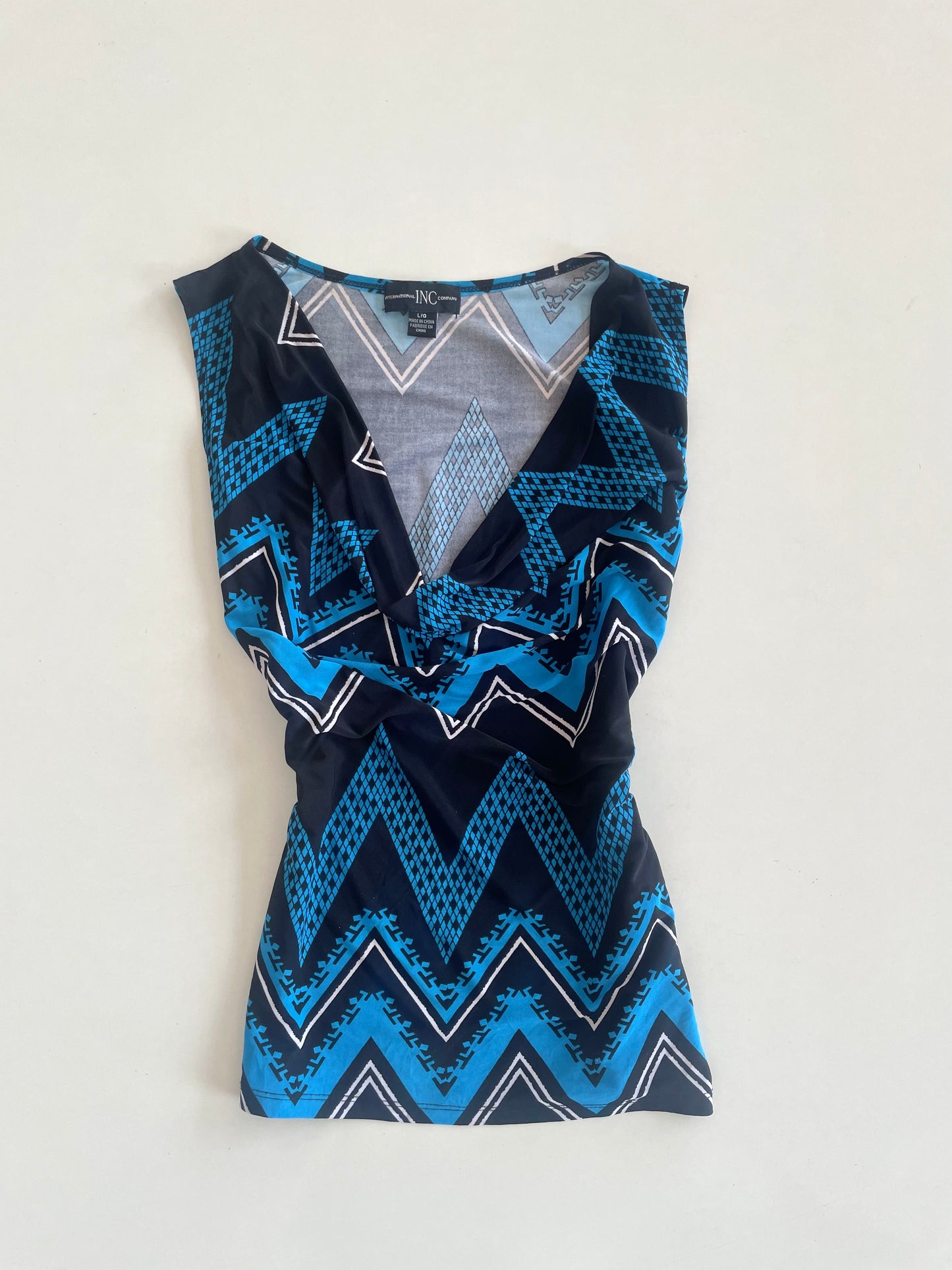 International Company Cowl Neck Vintage Top-Bust 40 to 42