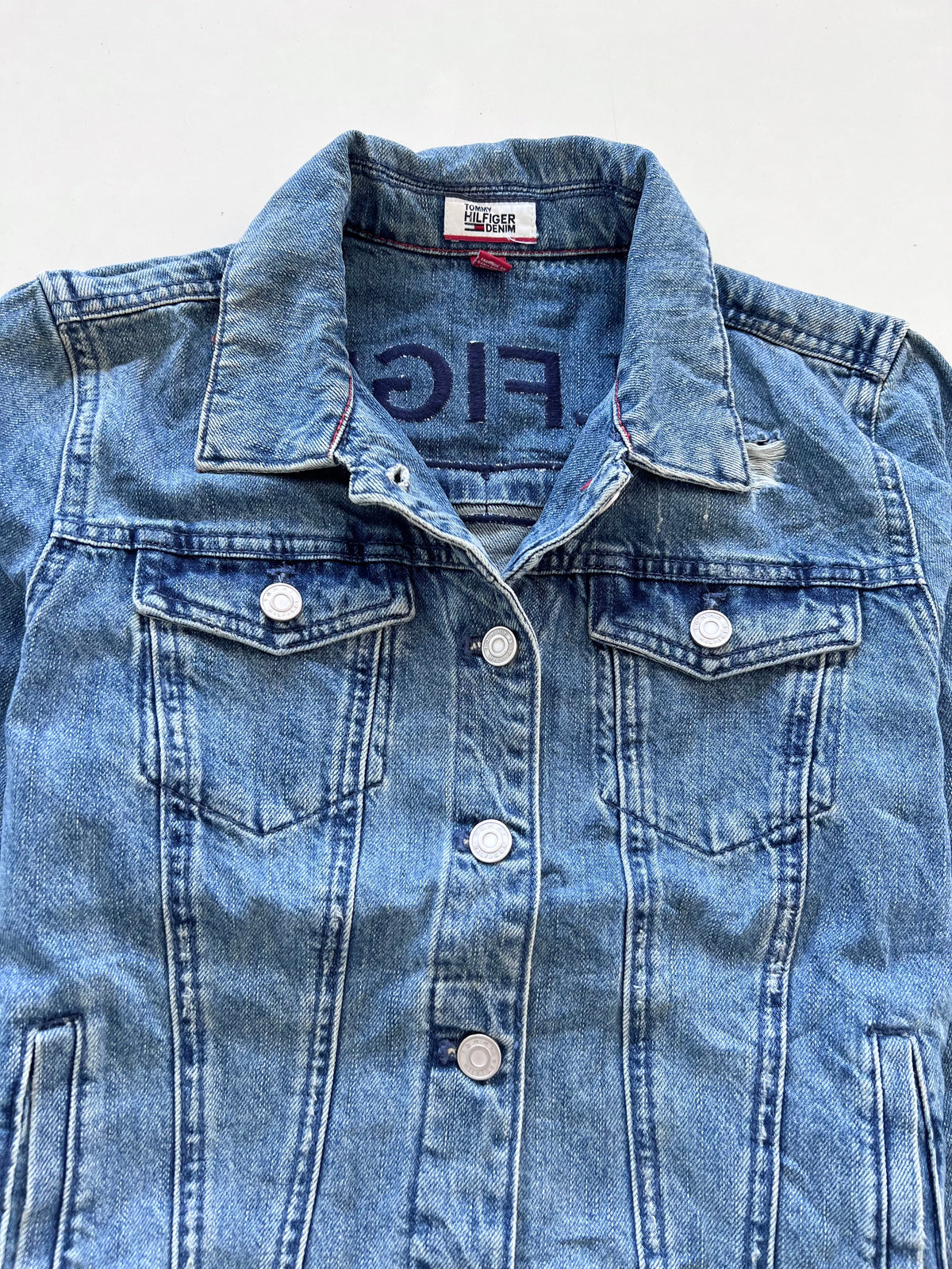 Tommy Hilfiger Vintage Denim Jacket-Bust 36