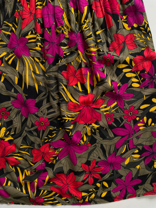 GEORGE FLORAL MOCKED SKIRT - WAIST 30 to 34