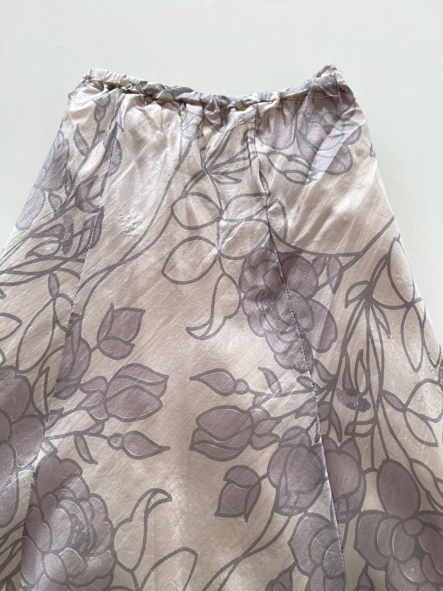 Vintage Silk Skirt-Waist 28 to 32