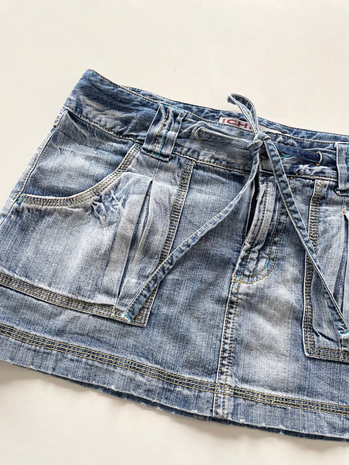 Ichi Jeans Vintage Denim Skirt-Waist 32