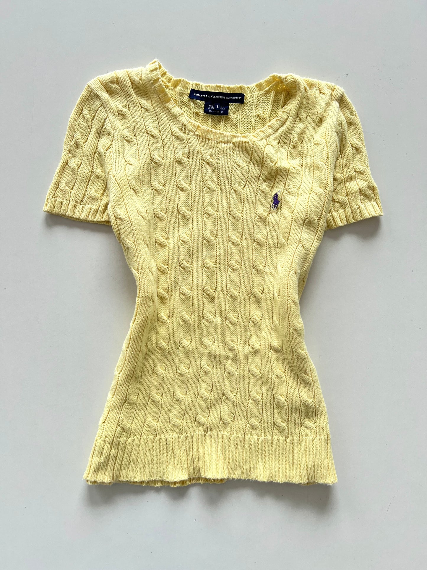Ralph Lauren 100% Cotton Vintage Sweater-Bust 32