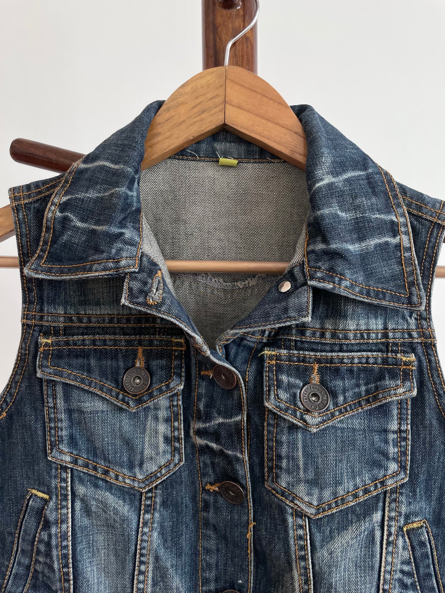 Denim Vest-Chest 32
