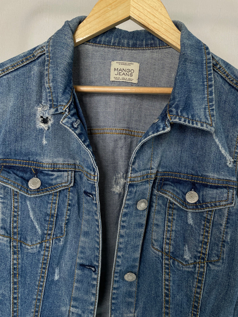 Mango Denim Jacket-Bust 34