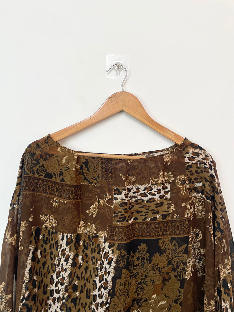 Zero Zero Vinted Poncho Top-Bust 50 to 54