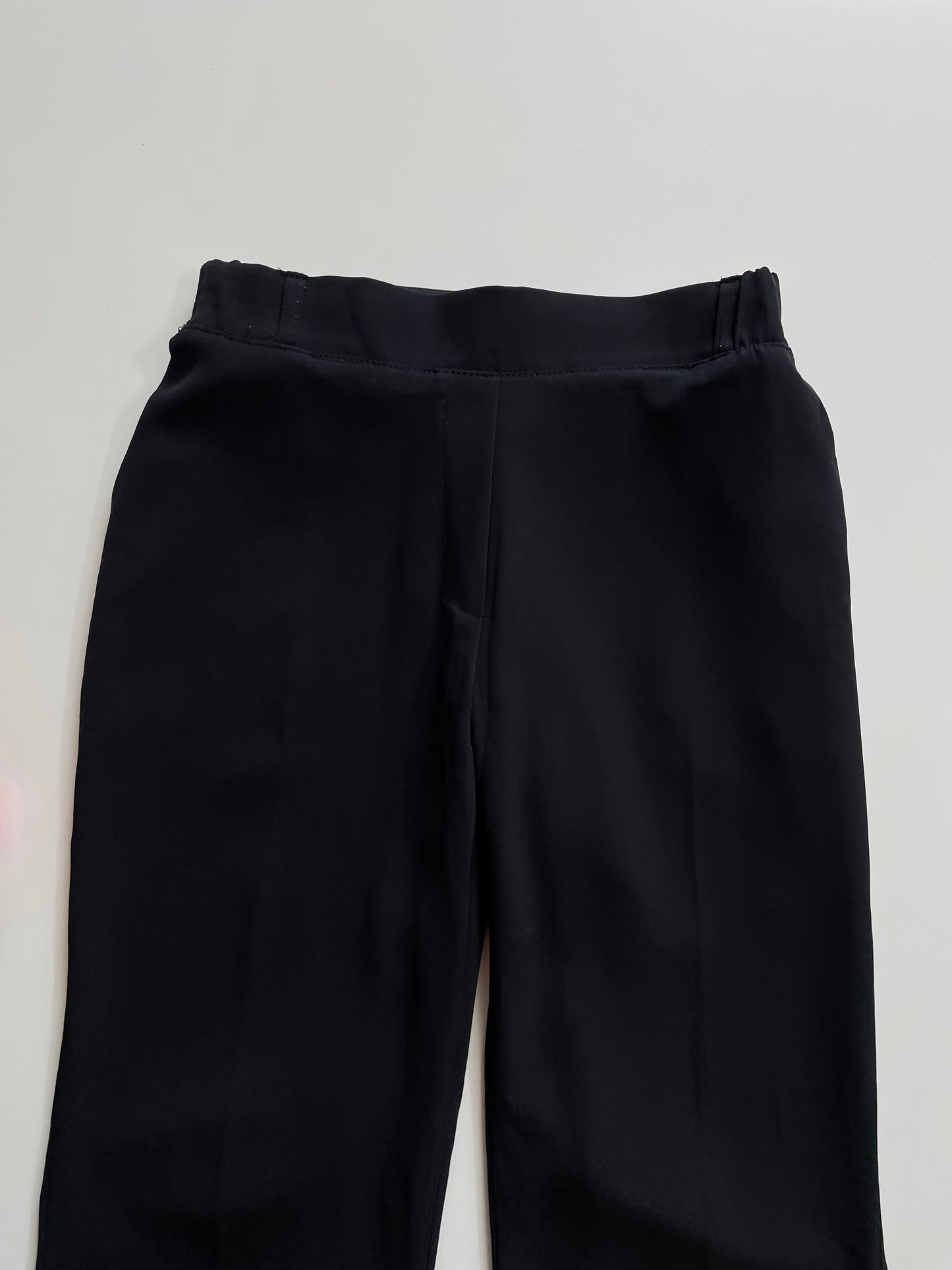 SOLID BLACK PANTS - WAIST 28 TO 30